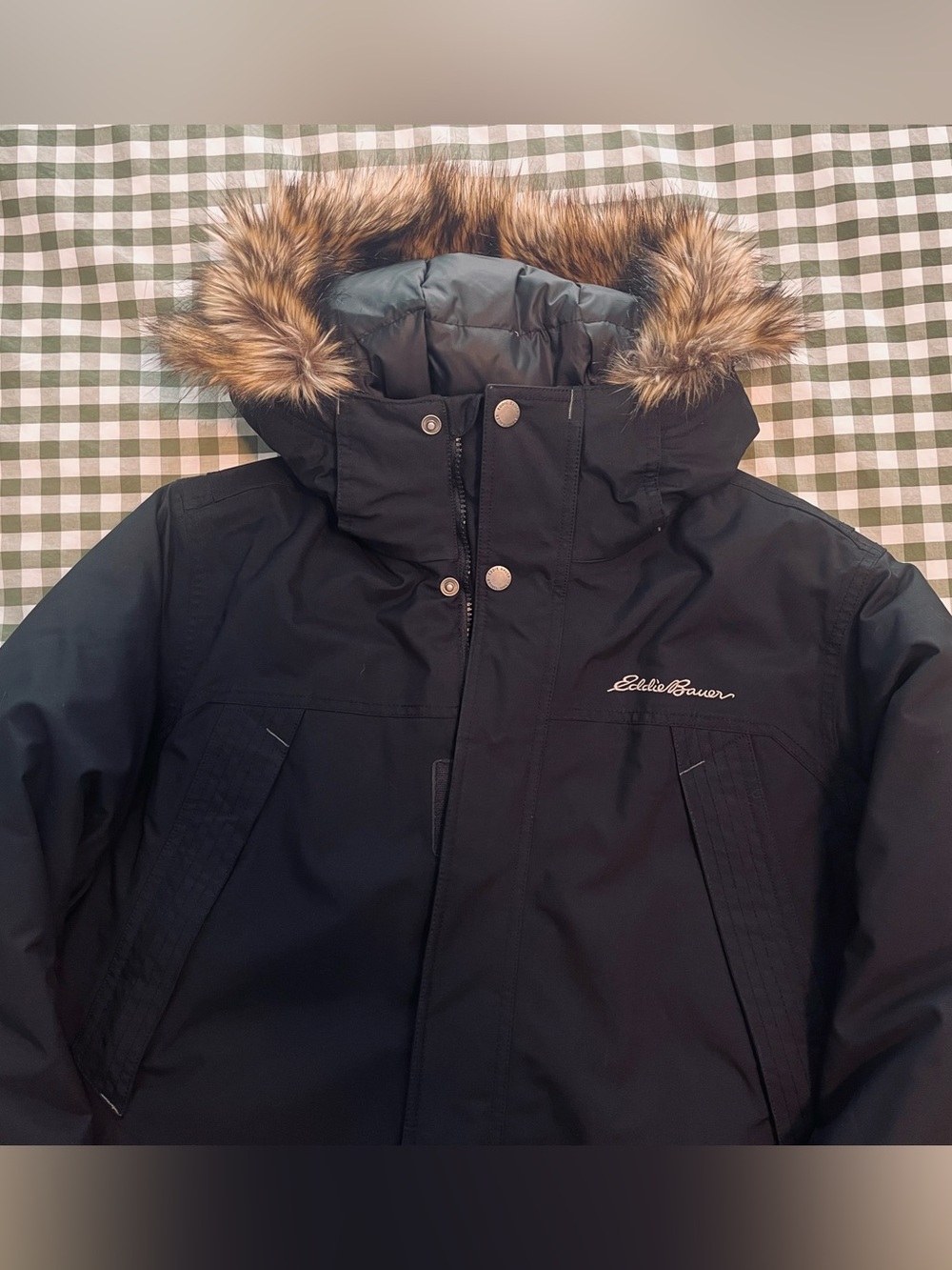 Like new: Eddie Bauer WeatherEdge Down Parka TL